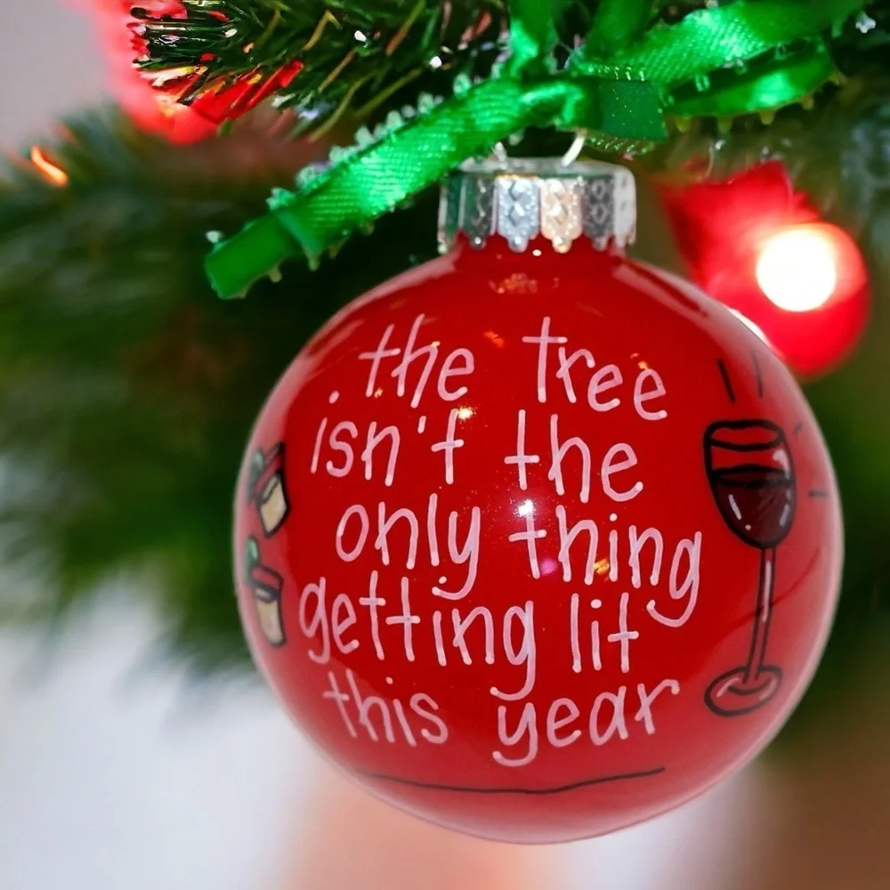 Handmade Christmas Ornament: The tree isn't the only thing getting lit this year